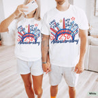 Liberty Crown 250th Anniversary Graphic T-Shirt, 4th of July Patriotic Tee, Unisex USA Celebration Shirt