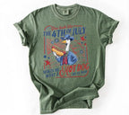 Funny Goose 4th of July Shirt, Hot Dog Patriotic Graphic Tee