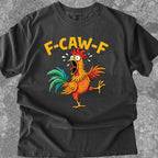 Funny Easter Chicken Shirt – “F Caw F” Tee