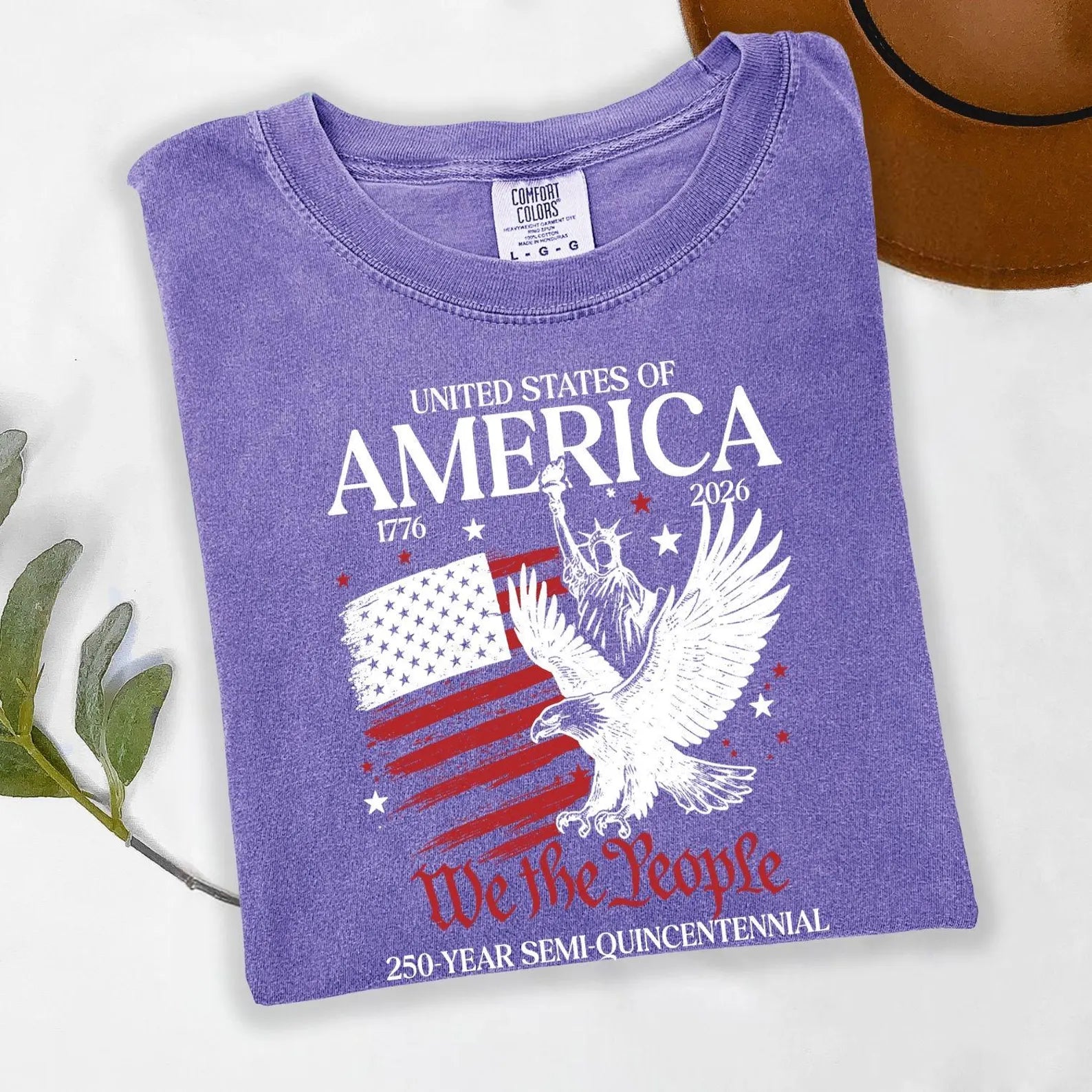 America 250th Anniversary Shirt, Patriotic Eagle Tee