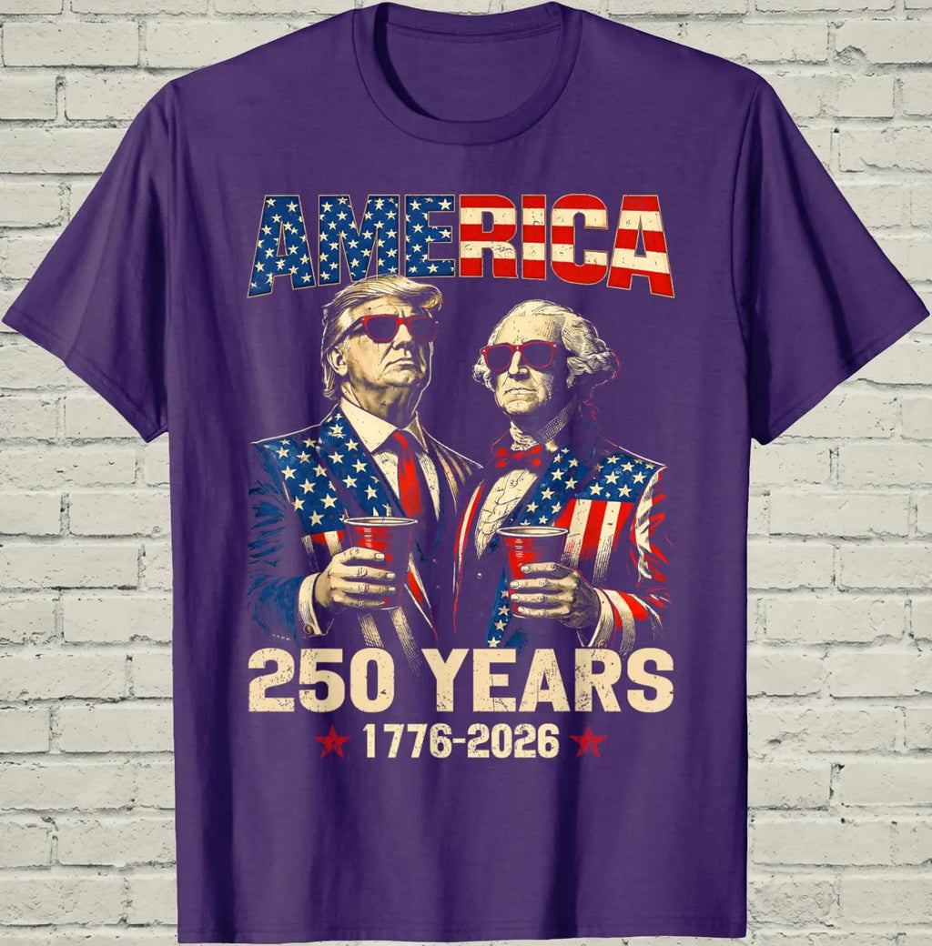 250 Years of America Shirt, Patriotic 1776–2026 Graphic Tee