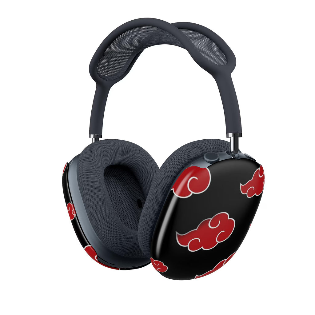 Red Cloud Anime Inspired Earbuds Case