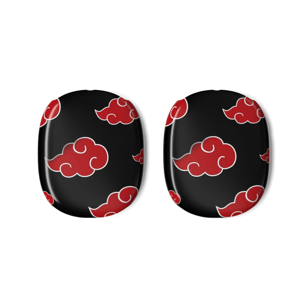 Red Cloud Anime Inspired Earbuds Case