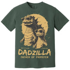 Personalized Dadzilla T-Shirt Father Day Gifts for Dad Funny Papa Tshirt Cool Daddy Dinosaur Tee