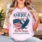 America 250th Anniversary Shirt, Patriotic Eagle Tee