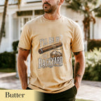 Backyard Lounge Graphic T-Shirt, Cigar Whiskey Tee, Funny Dad Outdoor BBQ Shirt, Casual Men’s Summer Tee