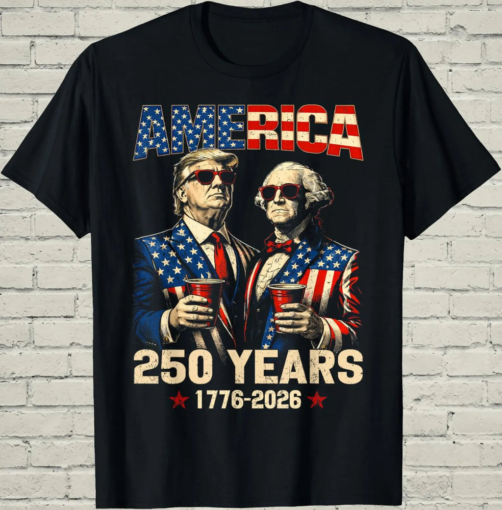 250 Years of America Shirt, Patriotic 1776–2026 Graphic Tee