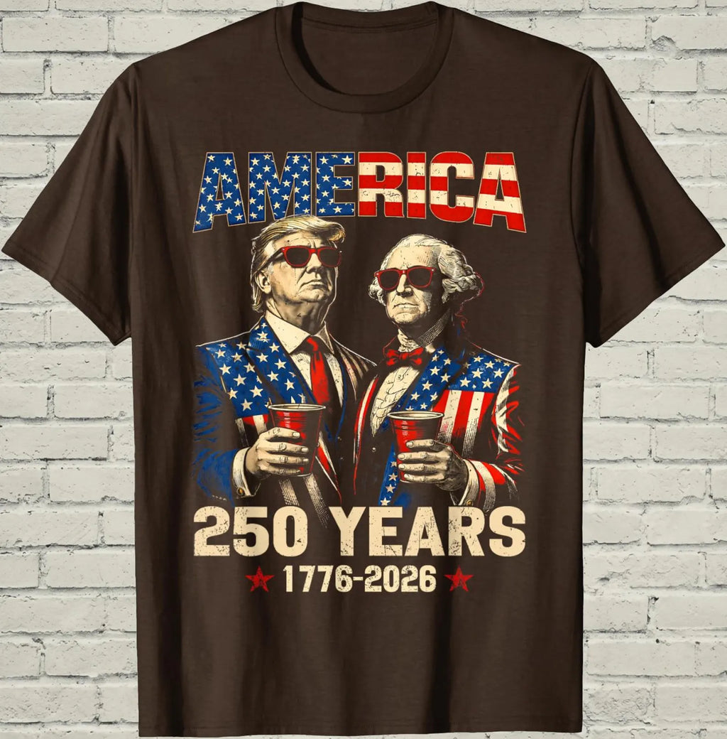 250 Years of America Shirt, Patriotic 1776–2026 Graphic Tee