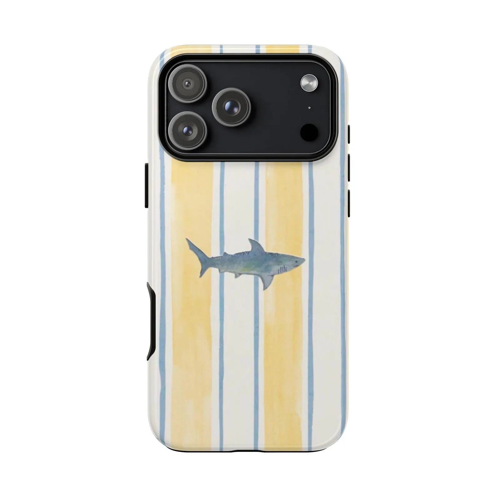Coastal Shark Stripes Phone Case