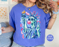 Statue of Liberty Graphic T-Shirt – Colorful Patriotic Summer Tee