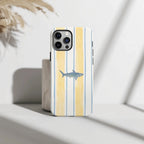 Coastal Shark Stripes Phone Case