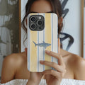 Coastal Shark Stripes Phone Case