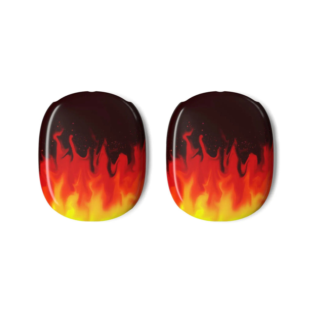 Inferno Flame Headphone Covers