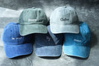 Custom Embroidered Dad Hat, Personalized Text Baseball Cap, Vintage Washed Unisex Custom Hat