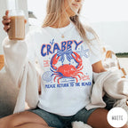 If Crabby Please Return to the Beach Graphic Tee