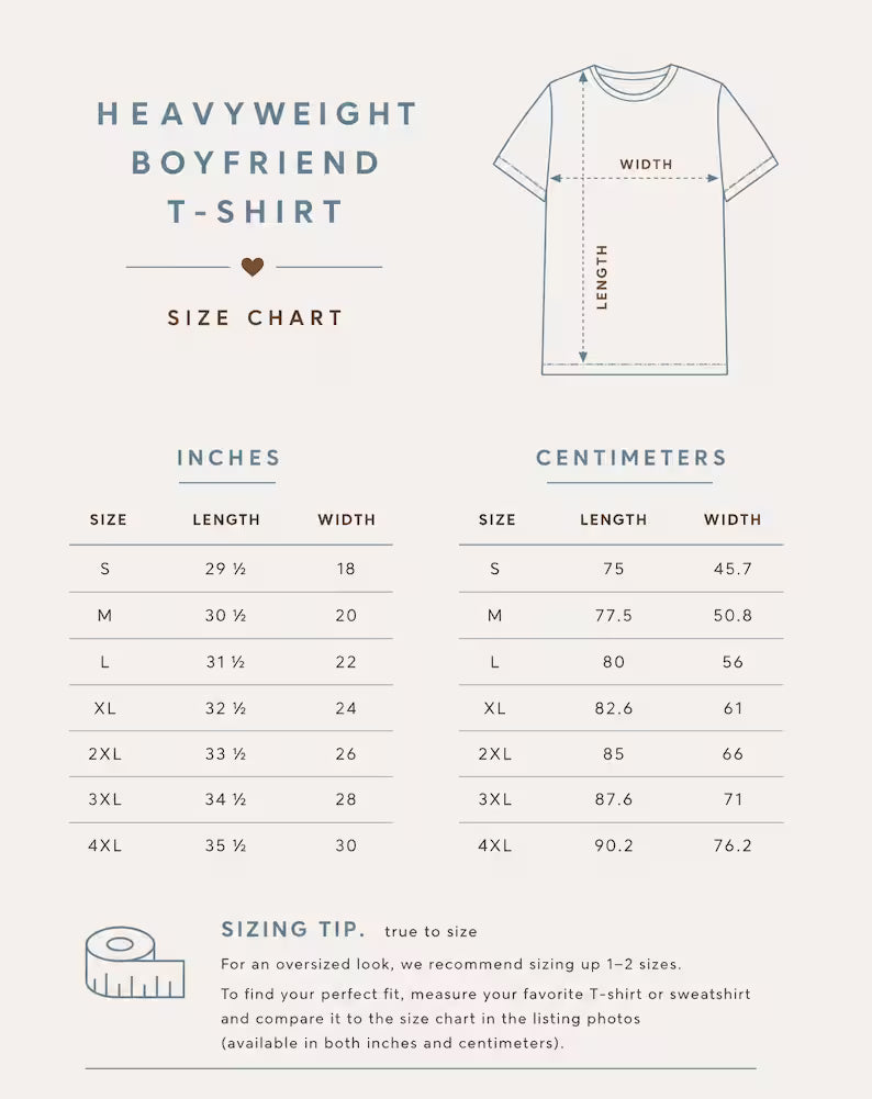 A Court of Silver Flames book heavyweight boyfriend fit t-shirt