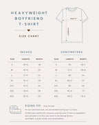 A Court of Silver Flames book heavyweight boyfriend fit t-shirt