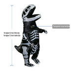 Inflatable Dinosaur Costume, Funny T-Rex Halloween Costume, Adult Dino Party Outfit