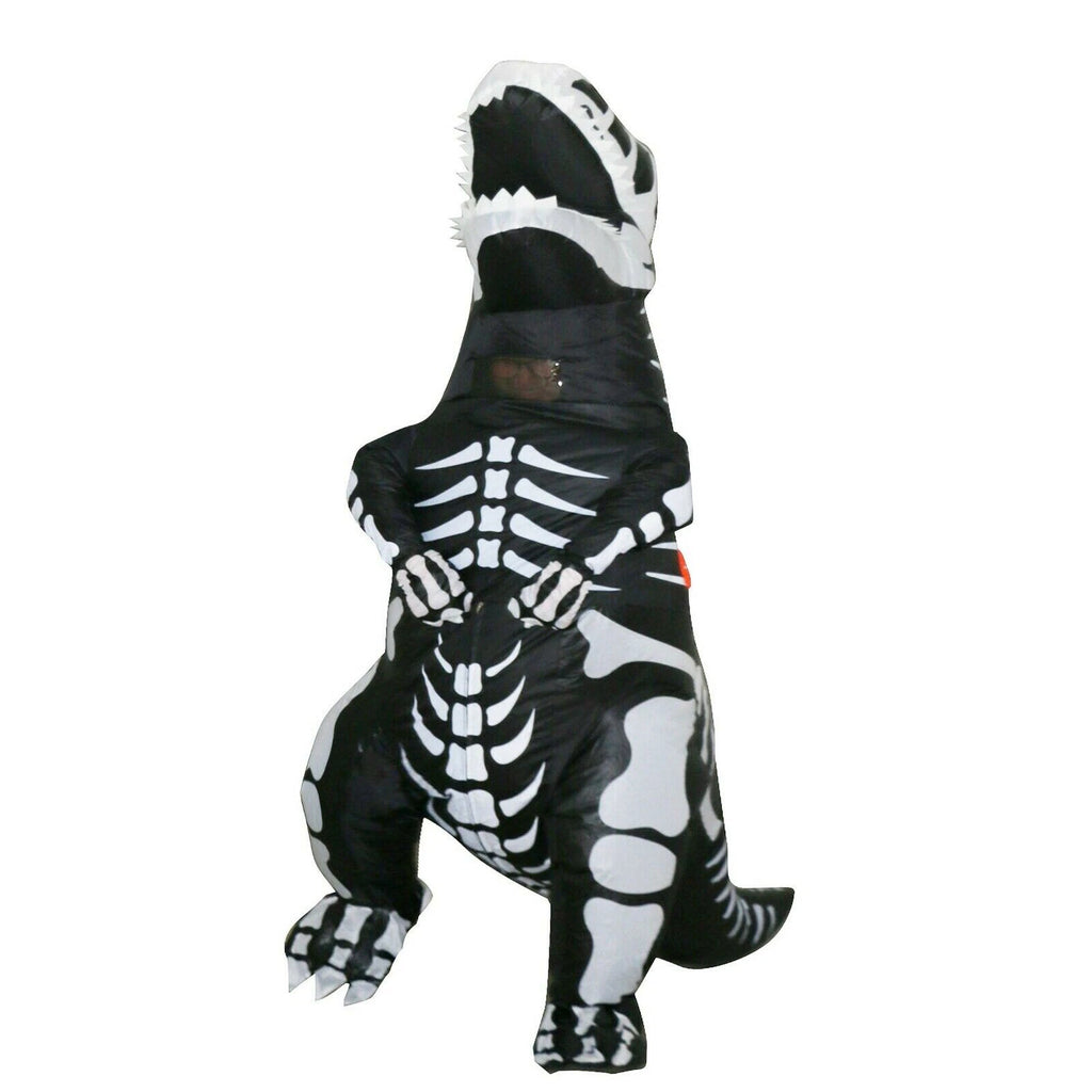 Inflatable Dinosaur Costume, Funny T-Rex Halloween Costume, Adult Dino Party Outfit