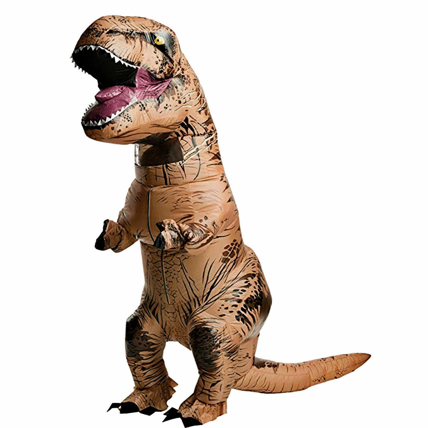 Inflatable Dinosaur Costume, Funny T-Rex Halloween Costume, Adult Dino Party Outfit
