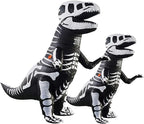 Inflatable Dinosaur Costume, Funny T-Rex Halloween Costume, Adult Dino Party Outfit