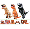 Inflatable Dinosaur Costume, Funny T-Rex Halloween Costume, Adult Dino Party Outfit